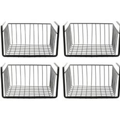 HDF Hangmand voor kast - metaal - 26 x 14 x 26 cm - zwart