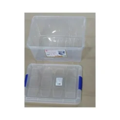 Hega Hogar Opbergbox - met deksel - 39 x 29 x 21 cm - 16L