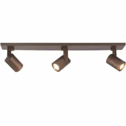 Highlight Spot HALO - 3 lichts - bruin - 65x15 cm