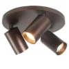 Highlight Spot Mila - 3 lichts - bruin - 25x15 cm