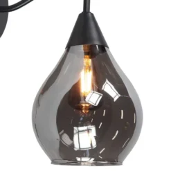 Highlight Wandlamp Cambio - zwart - 22x27 cm