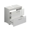 Hioshop AmandaMandoBea wastafel wit hoogglans- wit