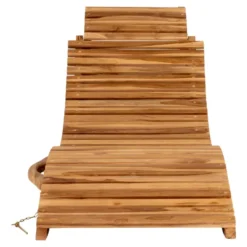 Hioshop Arrieta loungemeubel ligbed naturel