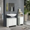 Hioshop Basix badkamerkast wit
