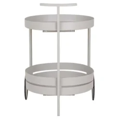 Hioshop Beja barwagen 2 planken grijs