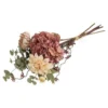 Hioshop Dahlia kunstbloemenboeket hoogte 68cm meerkleurig