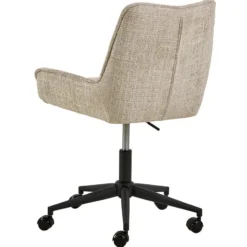 Hioshop Eddie kantoorstoel beige