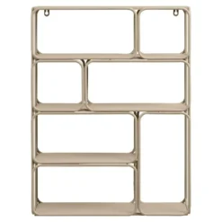 Hioshop Embla wandkast wandbevestigd beige