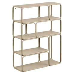Hioshop Embla wandkast wandbevestigd beige