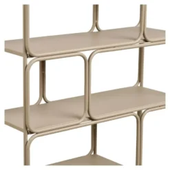 Hioshop Embla wandkast wandbevestigd beige