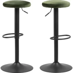 Hioshop Finurly barstoel groen