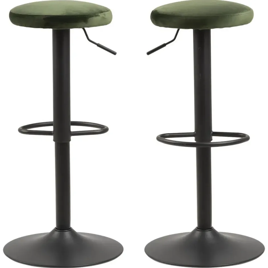 Hioshop Finurly barstoel groen