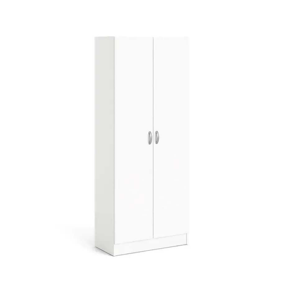 Hioshop Fox kledingkast met 2 deuren- wit