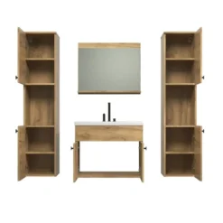 Hioshop Haven badkamer 5 delen eiken decor