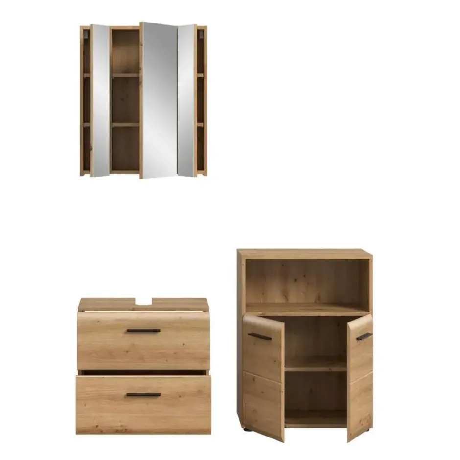 Hioshop Ice badkamer I35 eiken decor