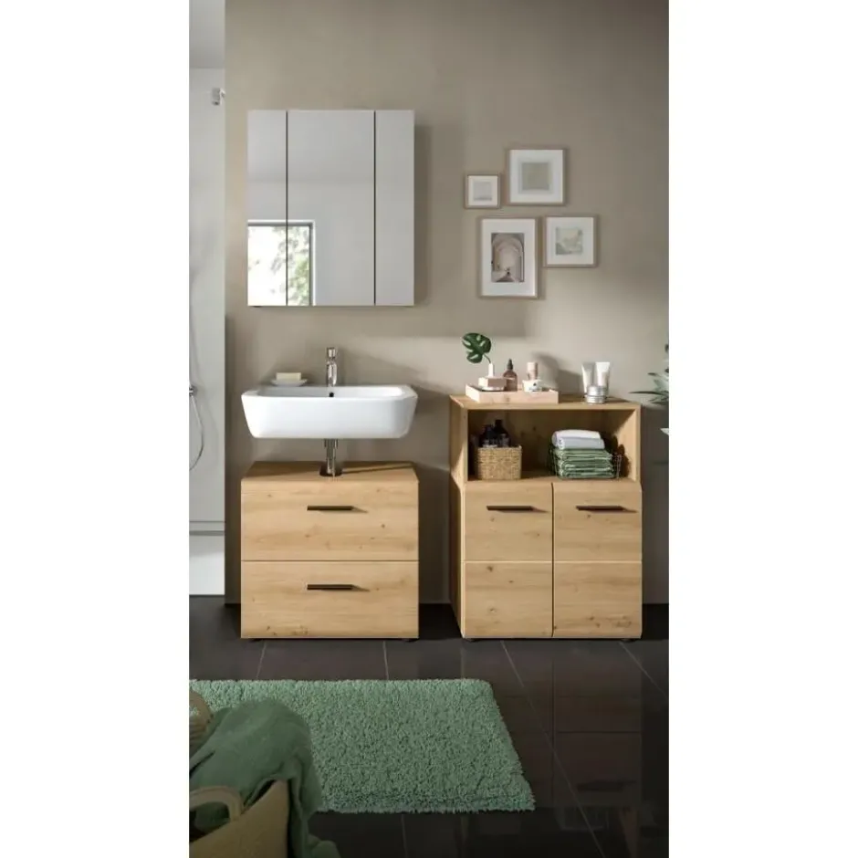Hioshop Ice badkamer I35 eiken decor