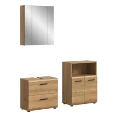 Hioshop Ice badkamer I35 eiken decor