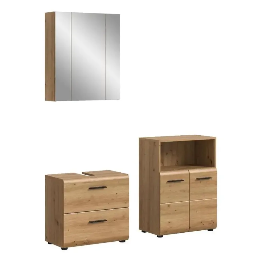 Hioshop Ice badkamer I35 eiken decor