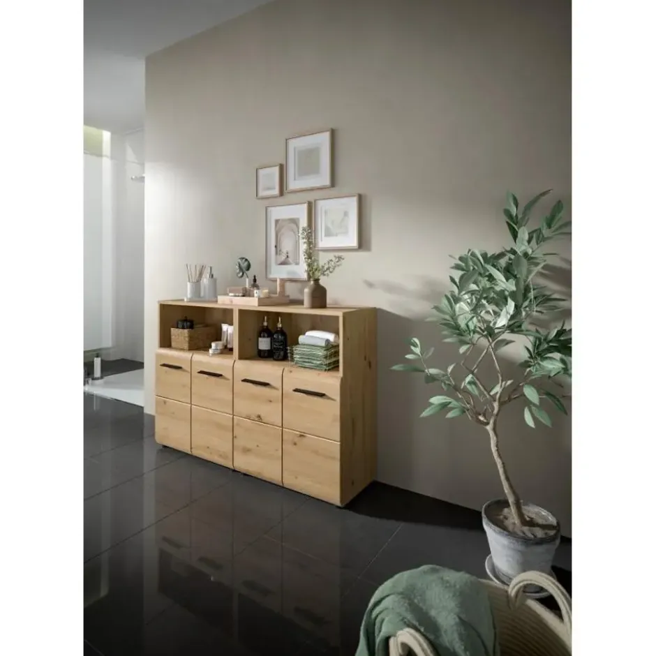 Hioshop Ice badkamer I37 eiken decor