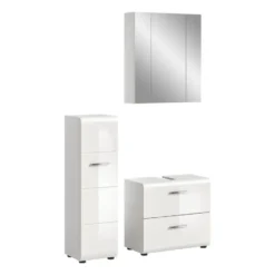 Hioshop Ice badkamer I70 wit hoogglans- wit