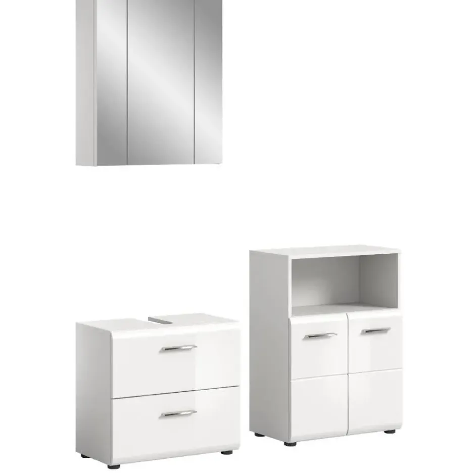 Hioshop Ice badkamer I59 wit hoogglans- wit
