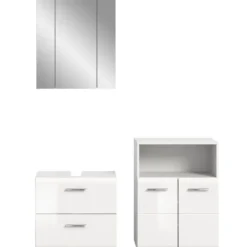 Hioshop Ice badkamer I59 wit hoogglans- wit