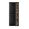 Hioshop Jam vitrinekast 1 glasdeur eiken decor