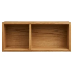 Hioshop Kria wandplank 2 planken eikenfineer