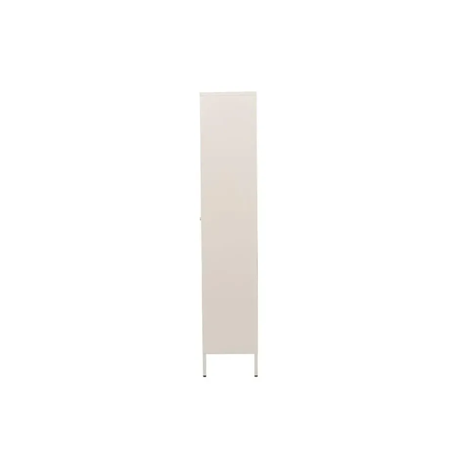 Hioshop Lima vitrinekast 2 deuren beige