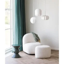 Hioshop Line plaid 130×180cm groen