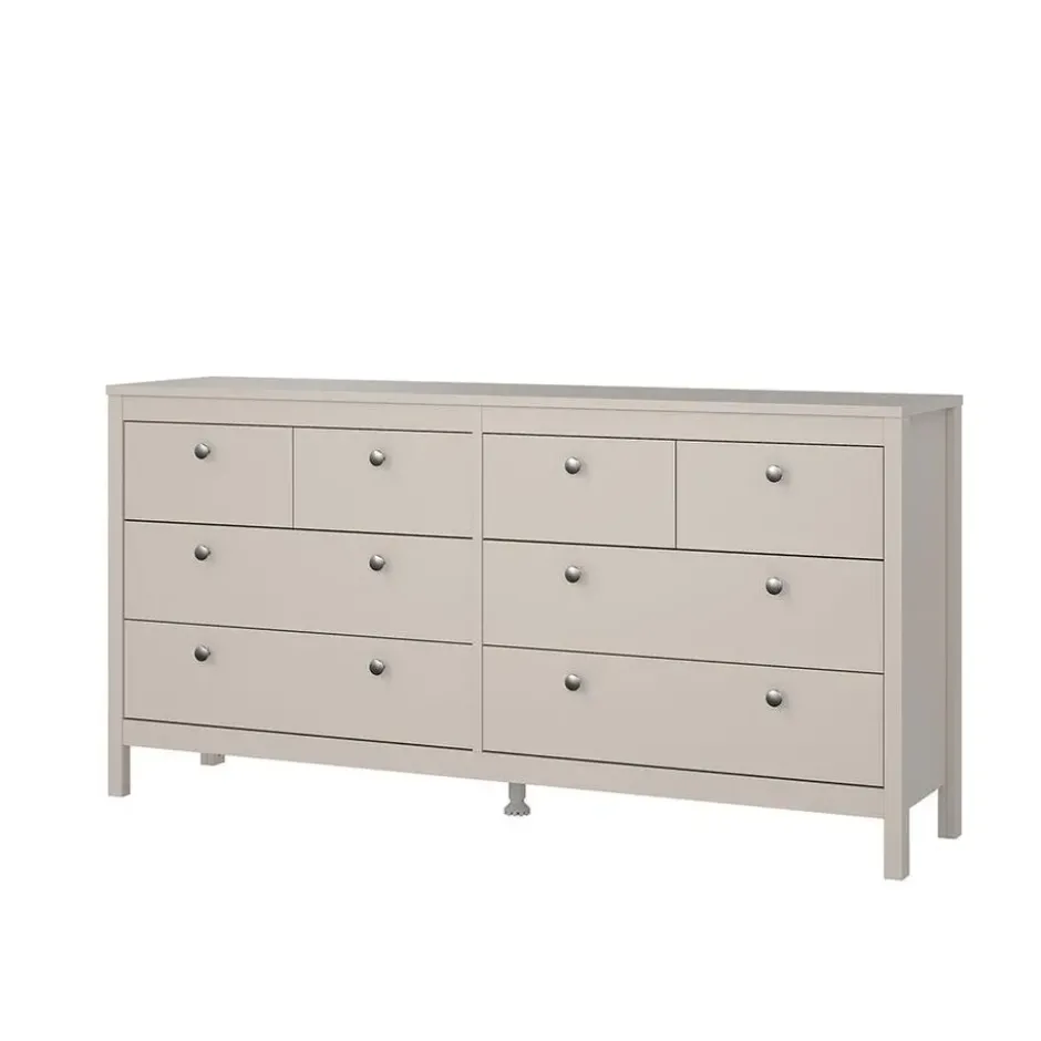 Hioshop Madrid ladekast 8 lades cashmere