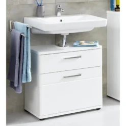 Hioshop Monte wastafel wit hoogglans- wit