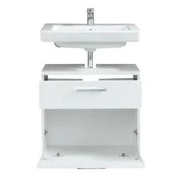 Hioshop Monte wastafel wit hoogglans- wit