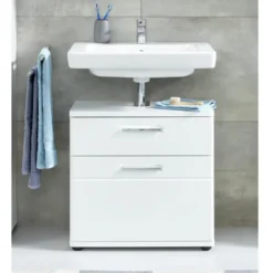 Hioshop Monte wastafel wit hoogglans- wit