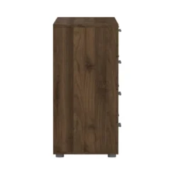 Hioshop Pepe kommode 8 lades walnoot decor