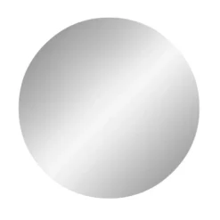 Hioshop Riff spiegelkast Ø70 cm 1 deur wit