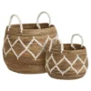 Hioshop Runa mand set van 2 natuur