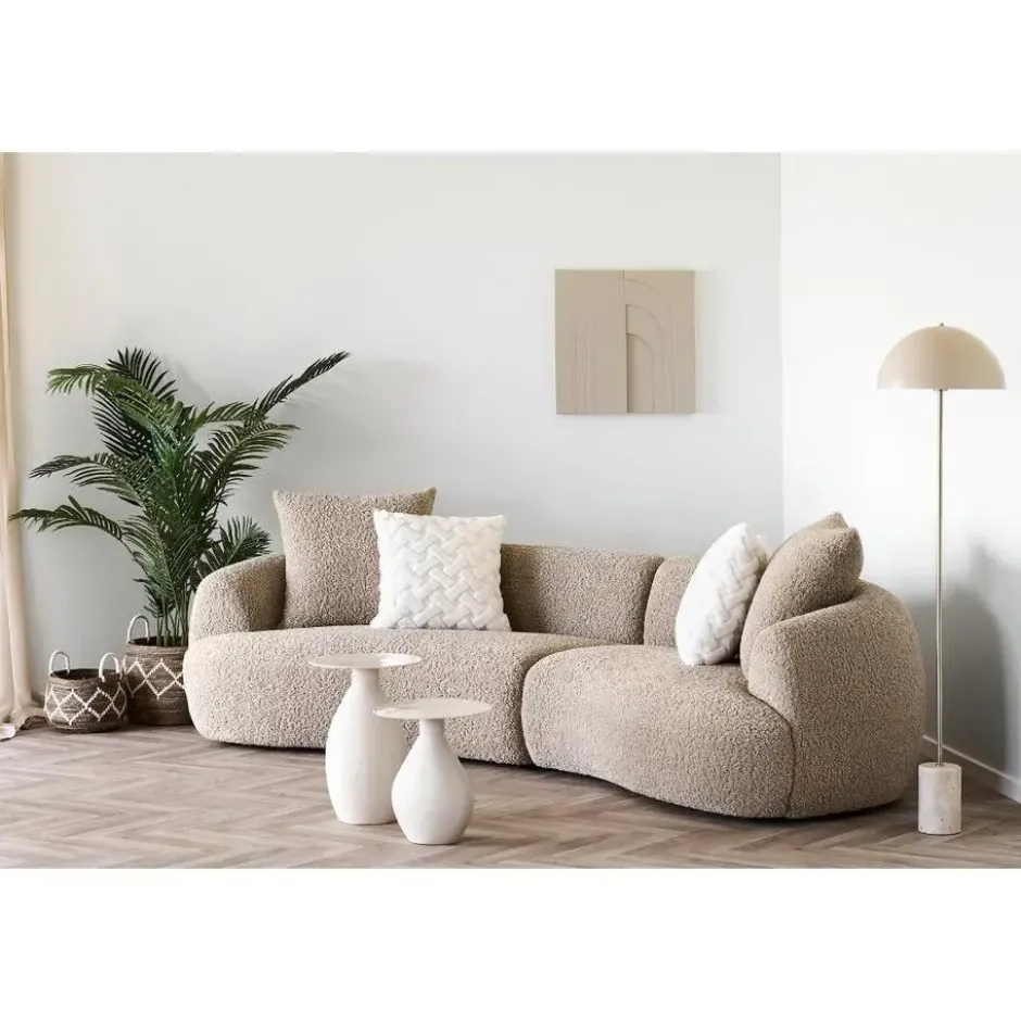 Hioshop Runa mand set van 2 natuur