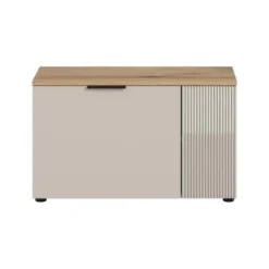 Hioshop Slide bank met opberging 2 deuren kasjmierdecor