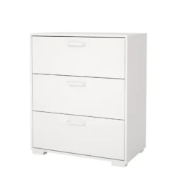 Hioshop Sofia ladekast 3 lades wit
