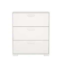Hioshop Sofia ladekast 3 lades wit