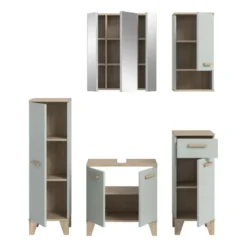 Hioshop Star badkamer 158cm lichtgroen