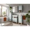 Hioshop Star badkamer incl verlichting 109cm lichtgroen