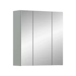 Hioshop Star spiegelkast 3 spiegeldeuren eik decor