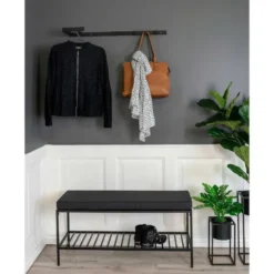 Hioshop Trento kapstok zwart