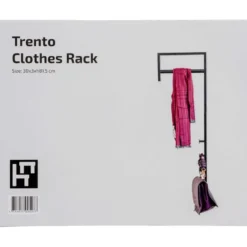 Hioshop Trento kapstok zwart