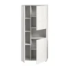 Hioshop Vira badkamerkast 3 deuren 1 vak wit hoogglans- wit