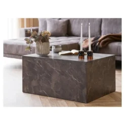 Hioshop Ylva kandelaar set van 2 bruin