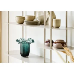 Hioshop Yrsa wandkast 5 planken zandkleur