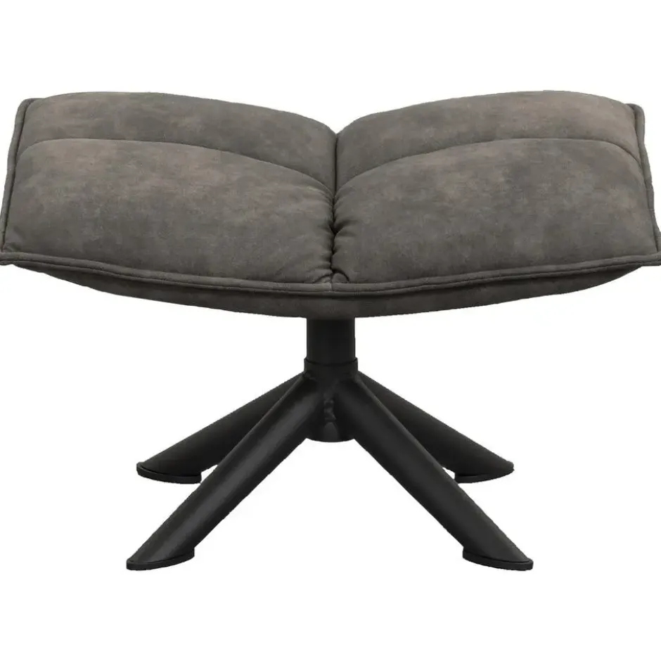 Hocker Clayton - antraciet - 45x64x41,50 cm
